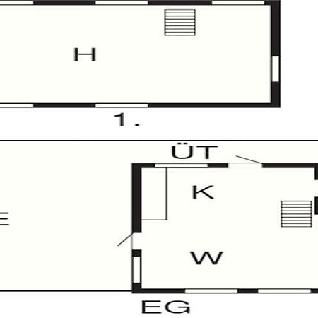 6 Person Holiday Home In AÅkirkeby Exterior foto